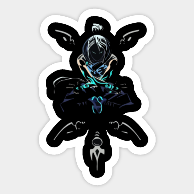 Valorant jet Valorant Sticker TeePublic